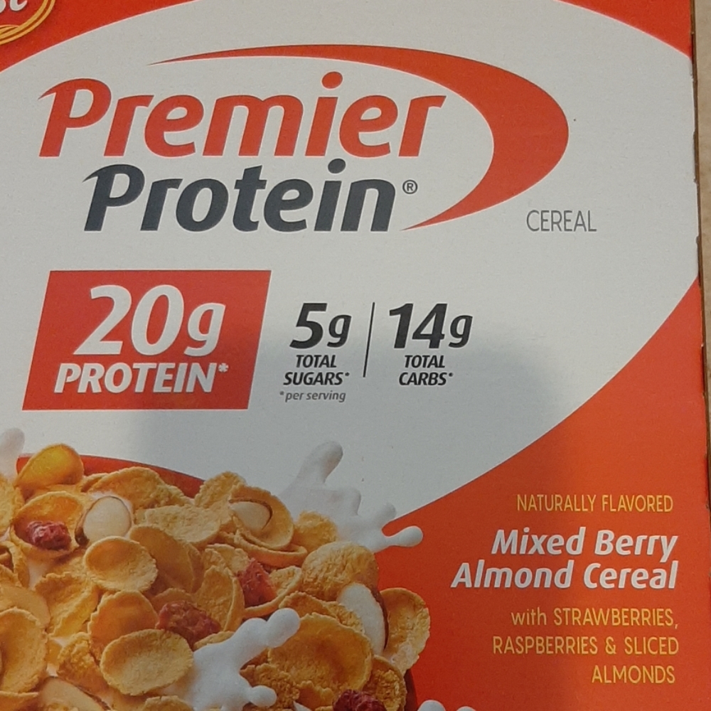 Premier Protein 20g Berry Almond Cereal - Picture 2 of 8